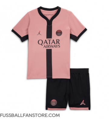 Paris Saint-Germain Replik 3rd trikot Kinder 2024-25 Kurzarm (+ Kurze Hosen)